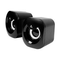 BOCINAS ACTECK / ESENCE BASIC AS215 / ALAMBRICA / USB / ILUMINACION LED / NEGRO / AC-935272 BOCINAS ACTECK / ESENCE BASIC AS215 / ALAMBRICA / USB / ILUMINACION LED / NEGRO / AC-935272